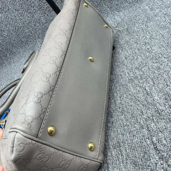 Gucci Guccissima Scarlett Leather Hand Bag 357-020425